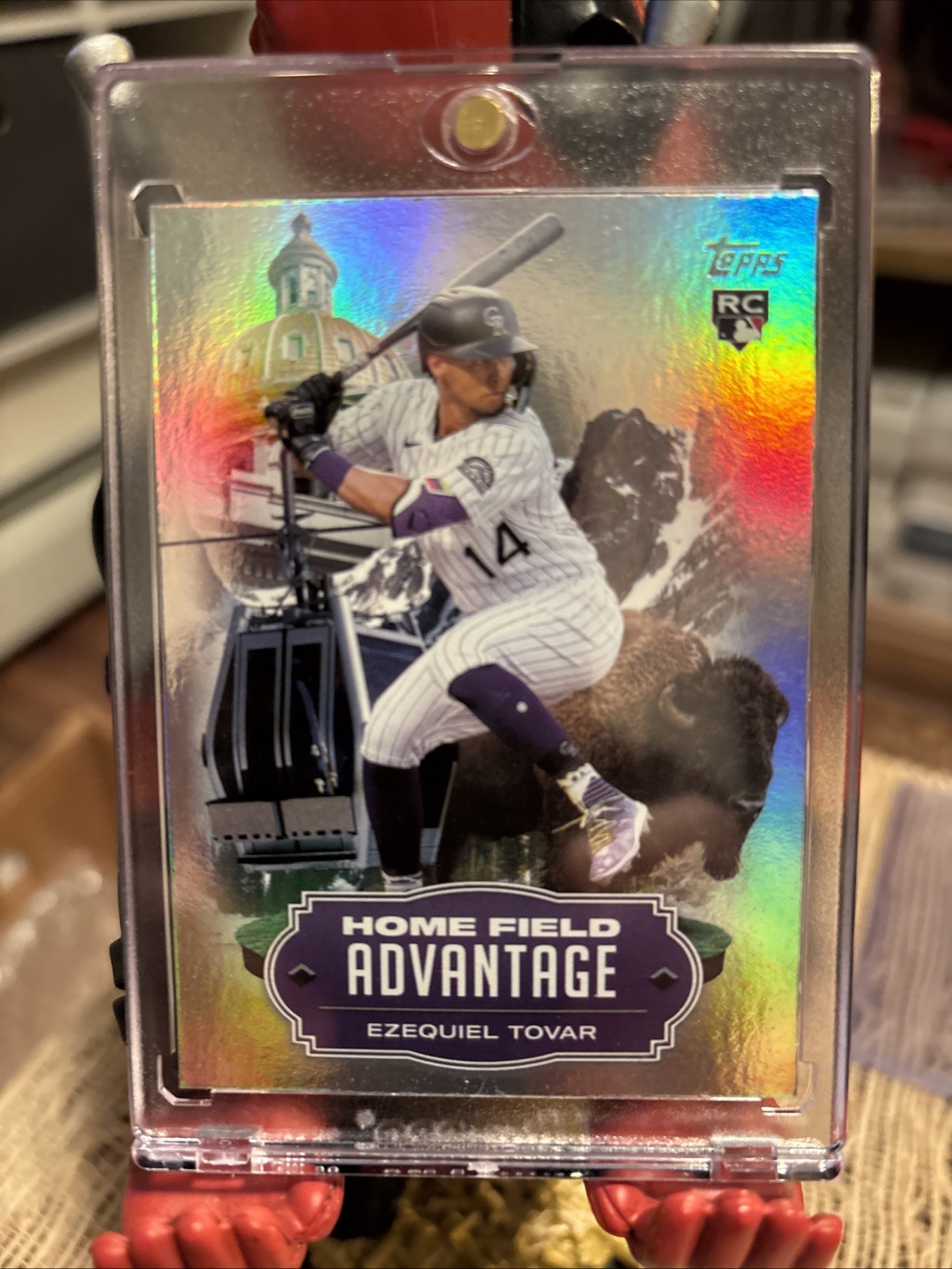 2023 Topps Update Series - Home Field Advantage Ezequiel Tovar #HA-22 (RC)