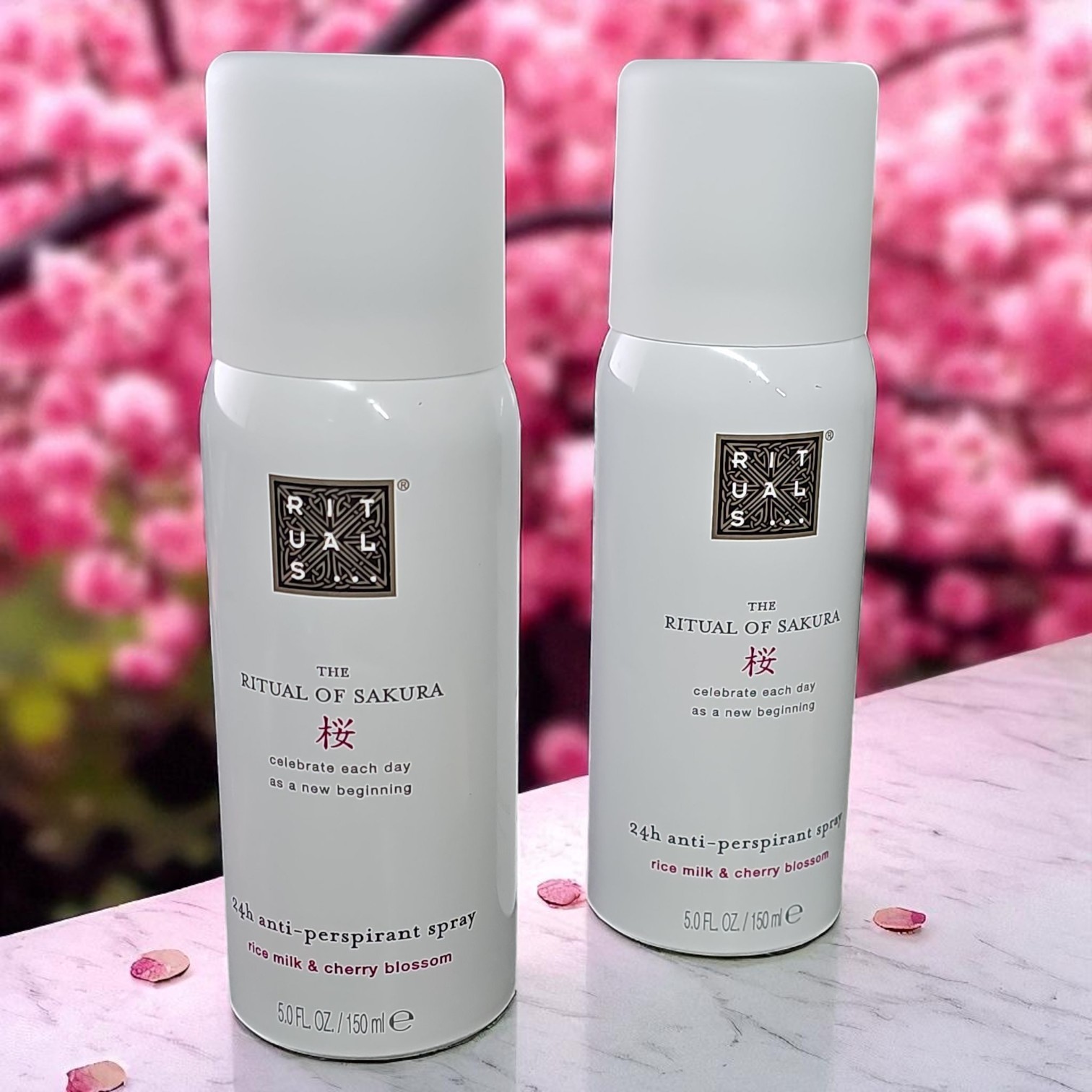 Rituals The Ritual Of Sakura 24H 2x Damen Deodorant Energie Pflege Kirschblüte