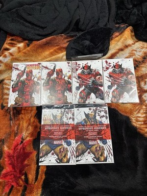 6 Covers Deadpool / Wolverine #1 & Ultimate Wolverine #1 / Wolverine: Revenge #5