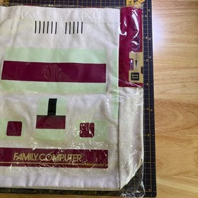 Nintendo Family Computer Famicom Tote Bag W25&times;D11&times;H36.5cm NWT RED WHITE
