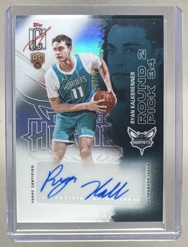 2025 Topps Signature Ryan Kalkbrenner Base (RAW)