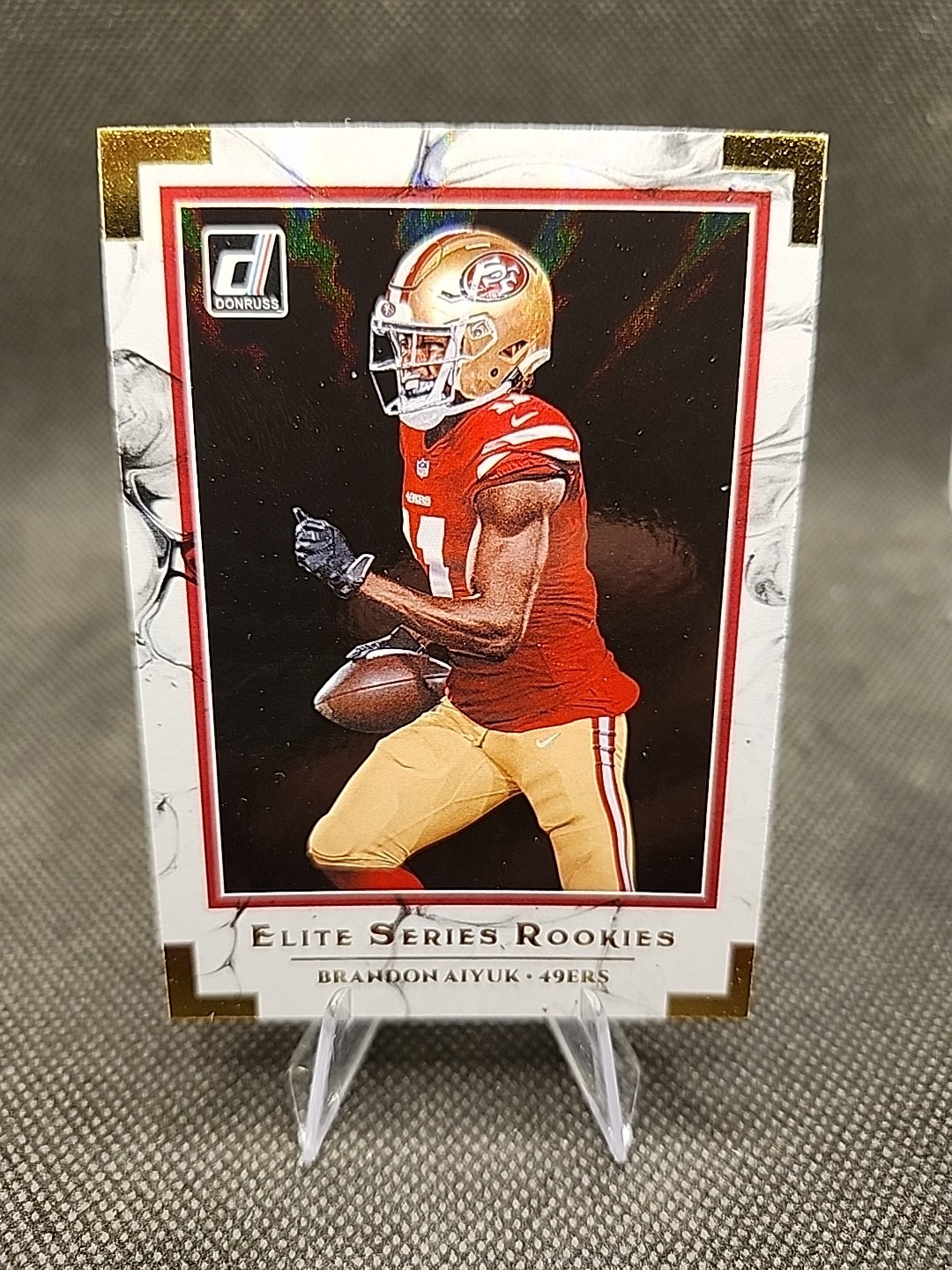 2020 Panini Donruss Optic - Elite Series Rookies Brandon Aiyuk #ESR-BA (RC)