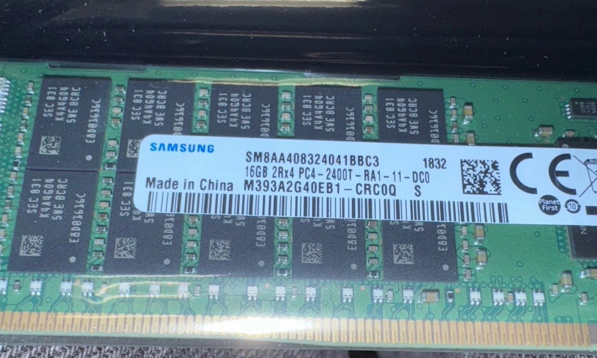 Samsung 128GB DDR4 2400T RDIMM メモリ Samsung 128GB 2S4Rx4 PC4