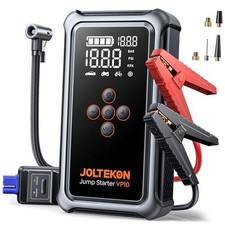 Jump Starter with Air Compressor, 5000A Portable Car Battery Jumper