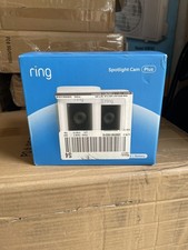 Ring Spotlight Cam Plus Camera Indoor/Outdoor Wireless Pack of 2 Battery New