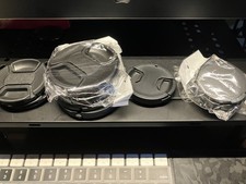 Lens cap lot 46mm, 58mm, 62mm, 72mm