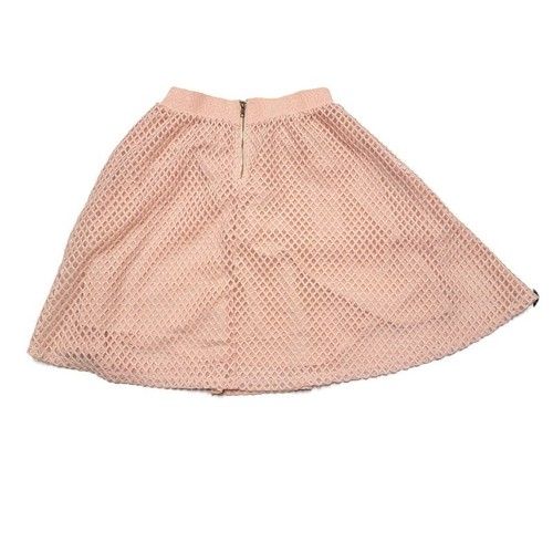 Metro Wear Peach Skater Party Skirt Layered Size Petite Small