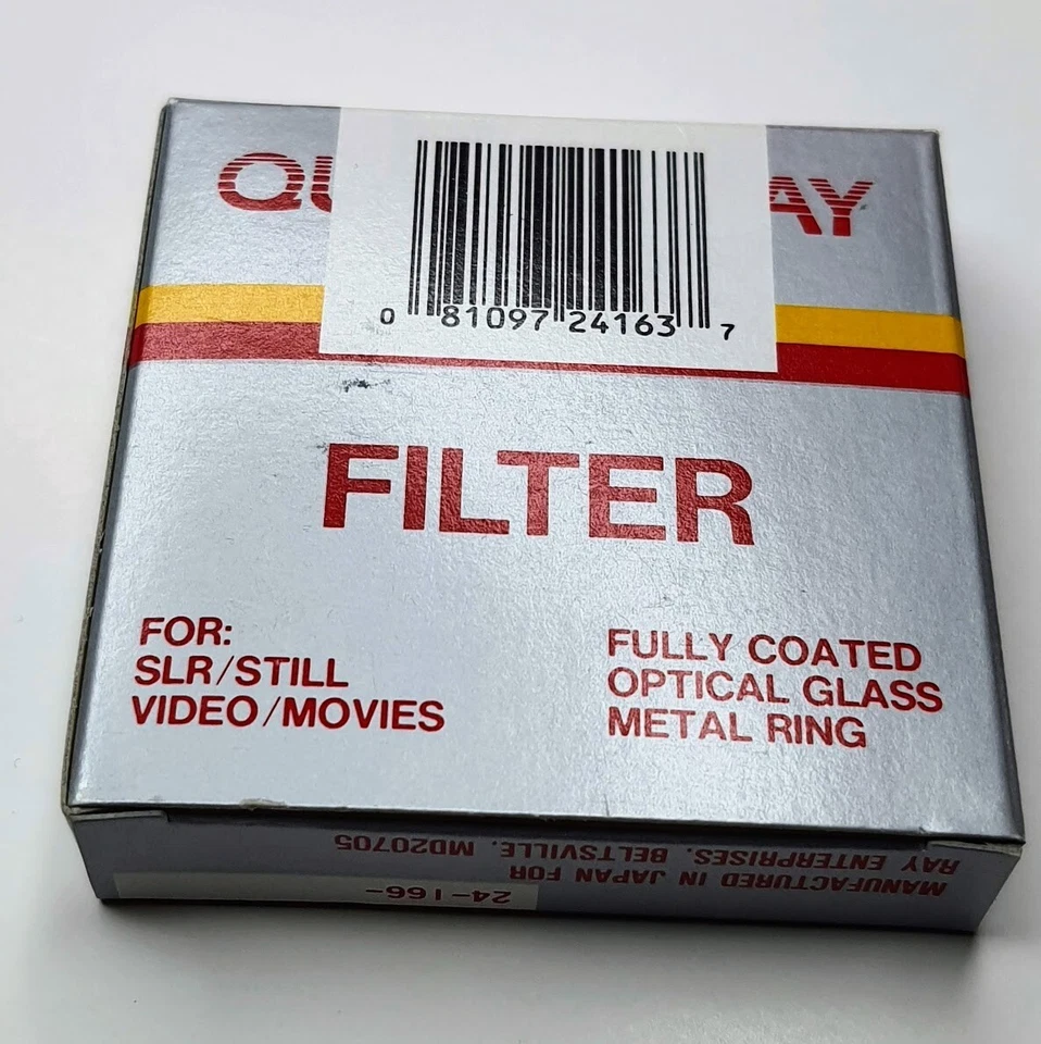 Genuine 52mm UV Guard Protector Safety Glass Lens Filter 52 mm Quantaray Japan - Image 4 of 4