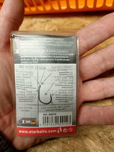 Starbaits SB6 Haken Lazer Sharp Größe 8 - Bild 2 von 2