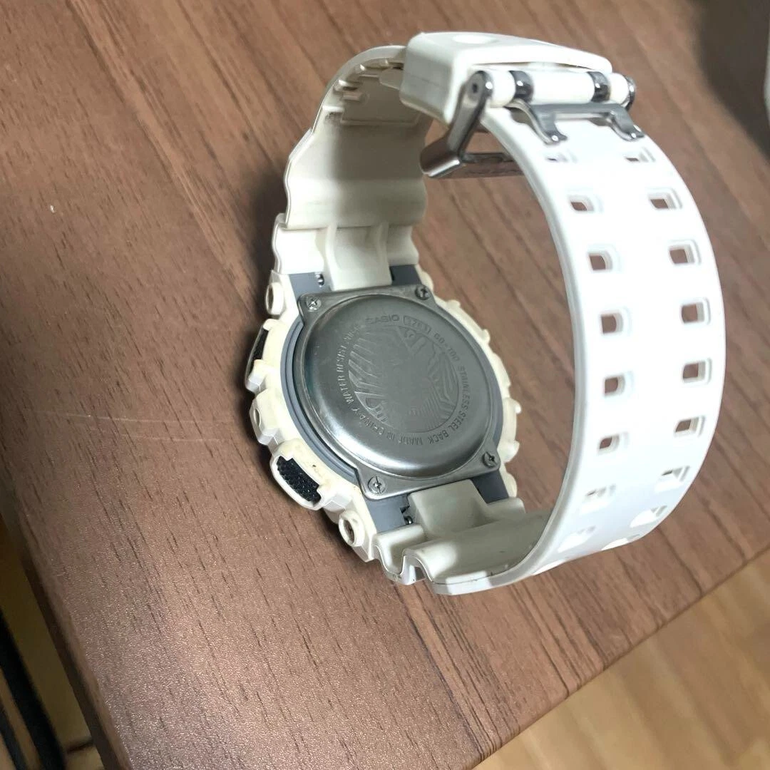 A BATHING APE (BAPE) G SHOCK A BATHING APE BAPE GD 100 bianco raro con scatola