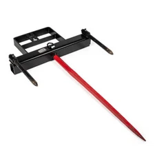 Titan Attachments 49" Hay Bale Spear Attachment with Stabilizer Spears