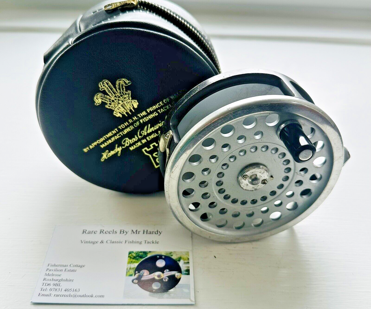 Vintage Hardy Marquis Salmon Number 1 Fly Reel with Zipped Case | eBay