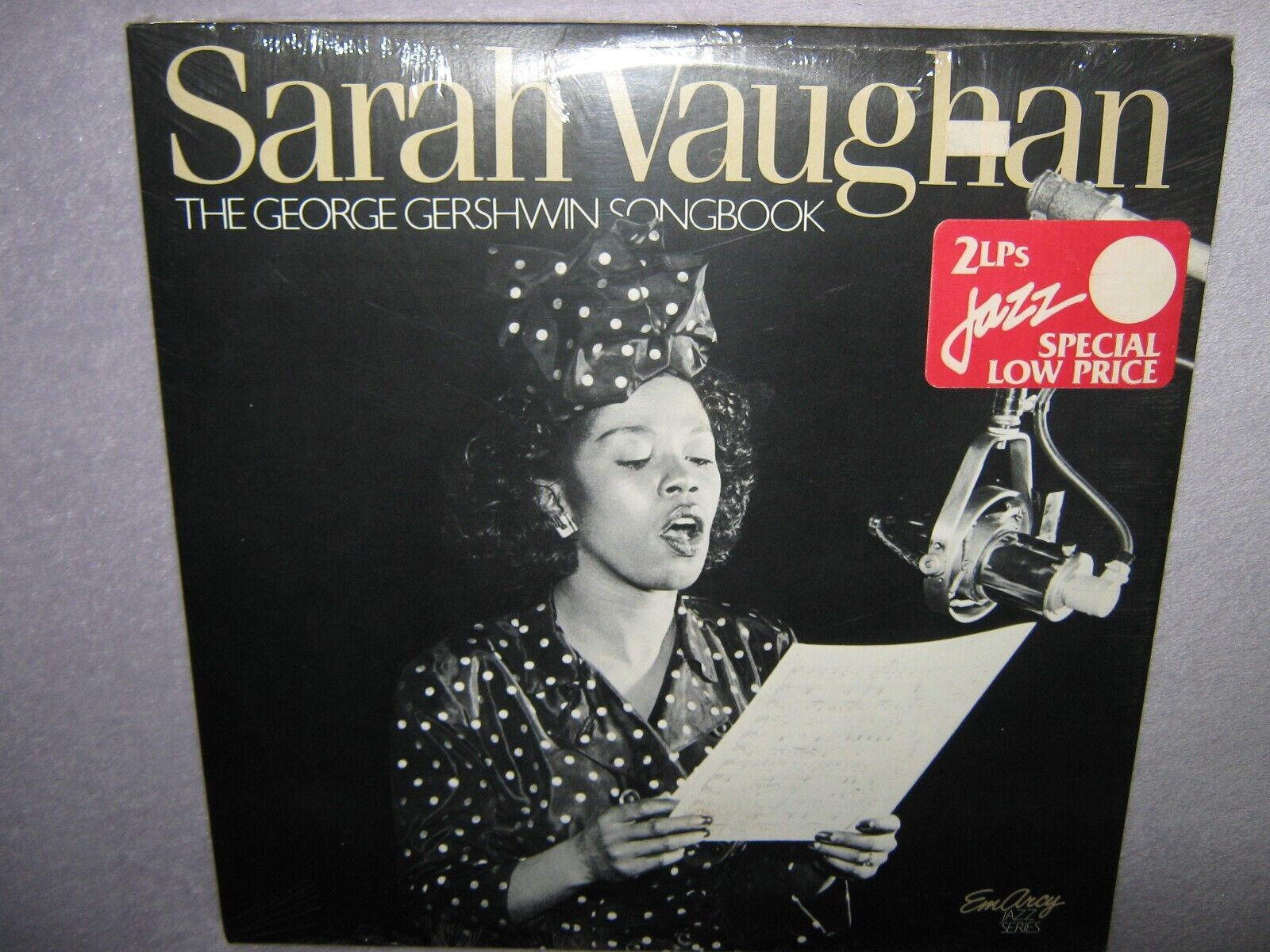 SARAH VAUGHAN The George Gershwin Songbook MINTY SEALED NEW Double Vinyl 2 LP