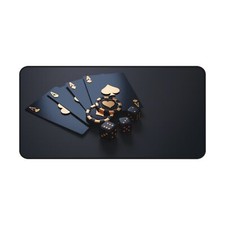 Luxurious Poker Desk Mat - Stylish Gaming Accessory for Card Players