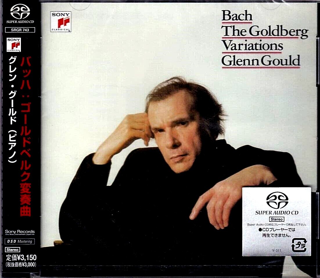 Glenn Gould Piano CD(SACD) Bach Goldberg Variations BWV988 1981