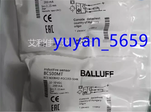 1PCS For Inductive sensor BCS00MT BCS M30B4I2-POC15D-S04K #F11