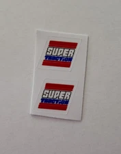 Aurora AFX Super Traction Reproduction Stickers DIE CUT!