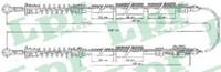 LPR C0090B Cable, Parking Brake For Fiat