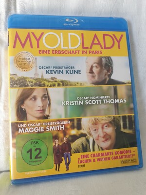 My Old Lady Kevin Kline  Maggie Smith Blu ray unbenutzt
