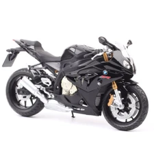 Automaxx 1:12 Scale 2009 BMW S1000RR Plastic Motorcycle Model Bike Toy Black