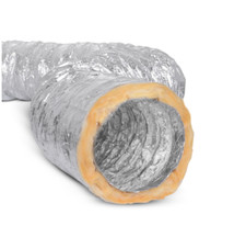 Rura Iso-Flex | Rura aluminiowa | Rura wentylacyjna izolowana i dźwiękoszczelna Ø160 - 10Mete