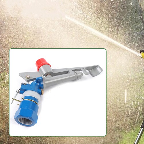 1" 360° Adjustable Impact Sprinkler Large Area Water Irrigation Spray Gun USA - Picture 4 of 12
