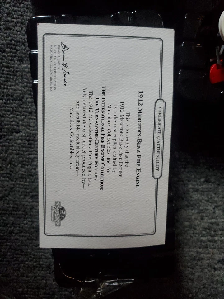 Matchbox Models Of Yesteryear 1911 & 1912 Mack & Mecedes. - Image 4 of 4