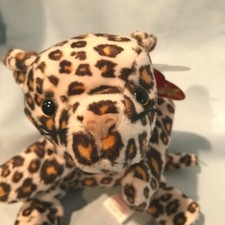 Freckles Leopard Ty Beanie Baby #4066 1996 PVC Retired $14.99