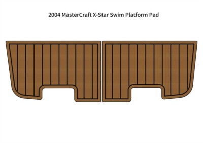 Fits 2004 MasterCraft X-Star Swim Platform  DuraEVA Boat EVA Flooring
