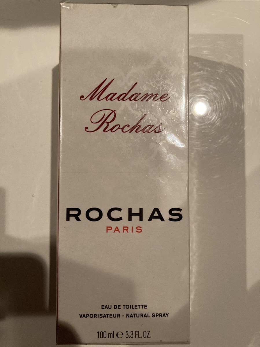 SEALED) Madame Rochas 100 ml / 3.3 oz Eau De Toilette Natural