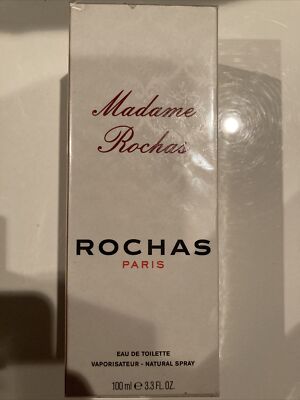 SEALED) Madame Rochas 100 ml / 3.3 oz Eau De Toilette Natural