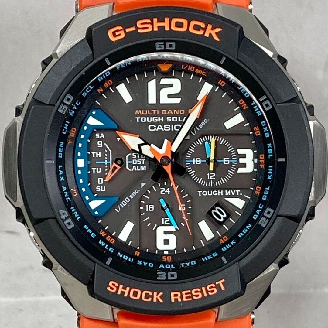 Casio G-Shock GW-3000M-4AJF SKY COCKPIT Men's Watch Used Casio G-Shock GW-3000M-4AJF SKY COCKPIT Men's Watch Used