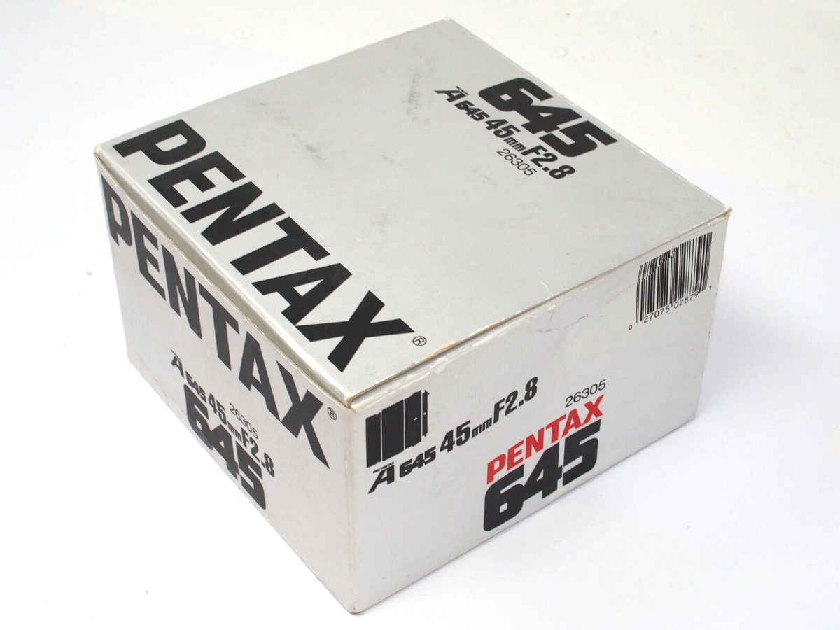 Pentax A SMC 645 45mm f/2.8 Lens - Empty Box | eBay UK