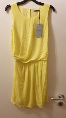 Soaked in Luxury Sommerkleid , Gr. XS , Gelb