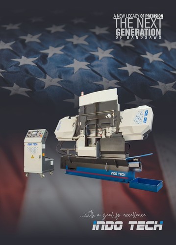 Indotech CNC DC14 Dual Column CNC bandsaw - Picture 10 of 10