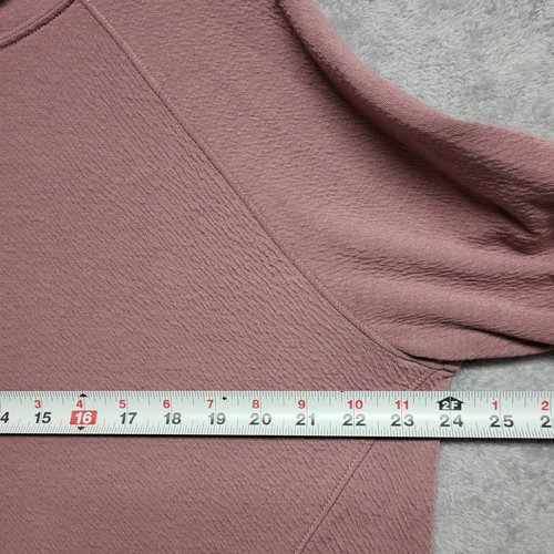 Prana Sunrise Hoodie Women's XL Purple Sweatshirt Textured Stretch Casual - Picture 3 of 8