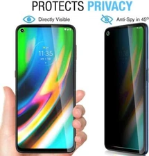 For Moto G Power G Stylus Play Pure 2021 Privacy Anti-Spy Glass Screen Protector