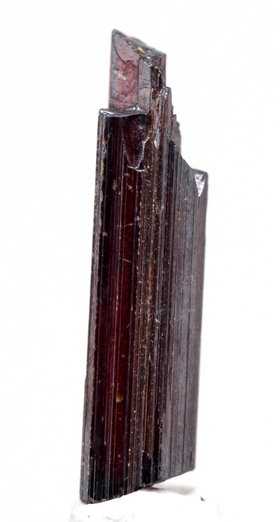 RED RUTILE Crystal Cluster Mineral Specimen DIAMANTINA BRAZIL w/ ID card