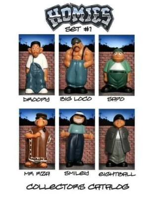 Homies Series 1 Original New 1/32 Scale Set of 6 | eBay