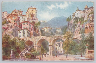 Postcard Monte Carlo L'Eglise de Sainte Devote Tuck