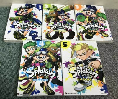 Splatoon Vol.1-16 Set Latest volume Manga comics Japanese version