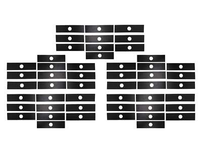 50 Pack Edger Blades For EGO 56V Edger, 8x2 - 1 Inch Center Hole, Fits Models EA