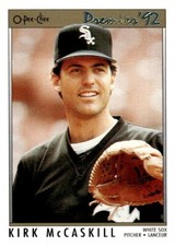 1992 O-Pee-Chee Premier #60 Kirk McCaskill Chicago White Sox