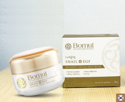 50 g Bomul Snail+EGF Repairing Cream Anti Aging Melasma Freckles Dark Spots Acne