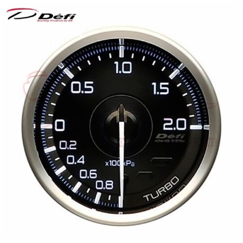 Defi ADVANCE A1 200kPa Boost Gauge 200kPa 60mm -100kPa to +200kPa DF14801