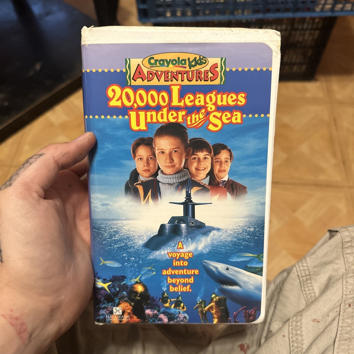 Crayola Kids Adventures 20,000 Leagues Under the Sea VHS 1997