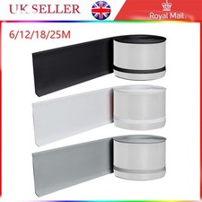 6-25M PVC Skirting Board Self Adhesive Skirting Edging Trim Flexible Skirting UK