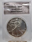 1997 Silver American Eagle Coin ANACS MS69 $1 .999 Fine Silver