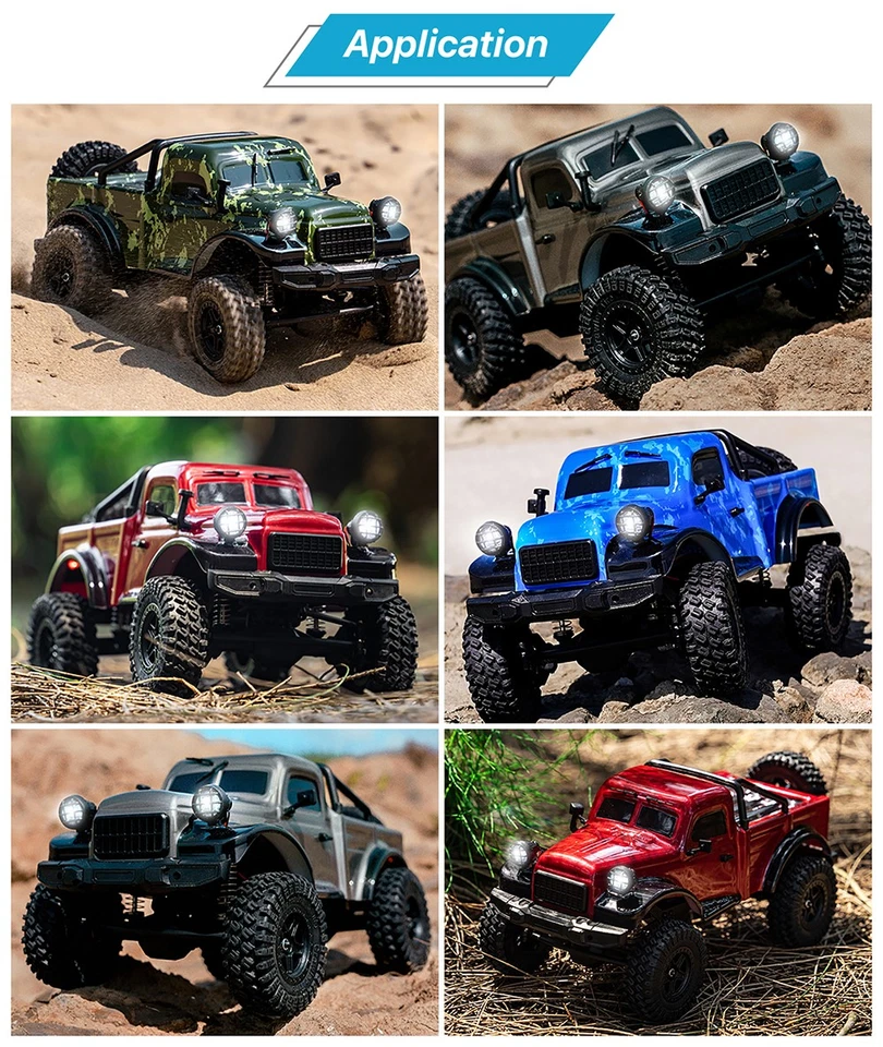 AUSTAR RC 1/18 Car Body Shell Crawler Cover Truck Casing Original Upgrade Parts - Image 3 of 4