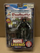 2002 Toy Biz Marvel Legends Series 2 Dr. Doom Unmasked Face New in Package